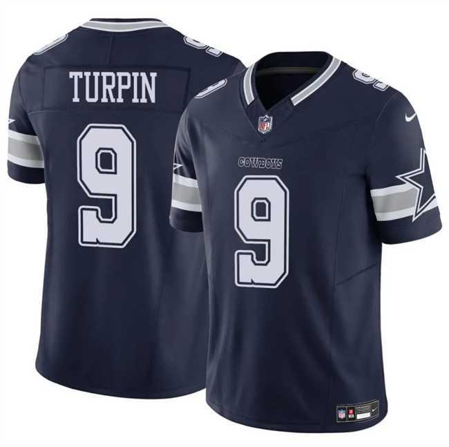 Men & Women & Youth Dallas Cowboys #9 KaVontae Turpin Navy 2023 F.U.S.E Vapor Untouchable Limited Stitched Jersey->dallas cowboys->NFL Jersey